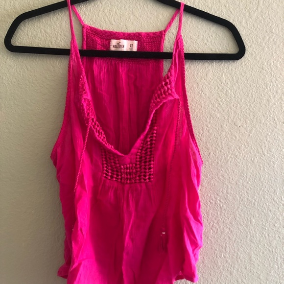 Hollister Pink Summer Tank - Picture 1 of 6